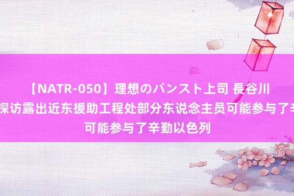 【NATR-050】理想のパンスト上司 長谷川舞 纠合国探访露出近东援助工程处部分东说念主员可能参与了辛勤以色列