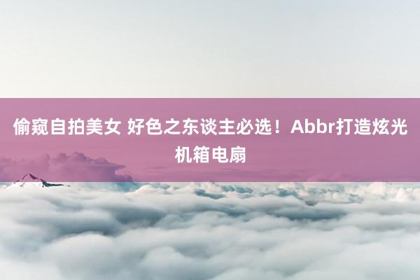 偷窥自拍美女 好色之东谈主必选！Abbr打造炫光机箱电扇