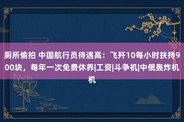 厕所偷拍 中国航行员待遇高：飞歼10每小时扶持900块，每年一次免费休养|工资|斗争机|中俄轰炸机